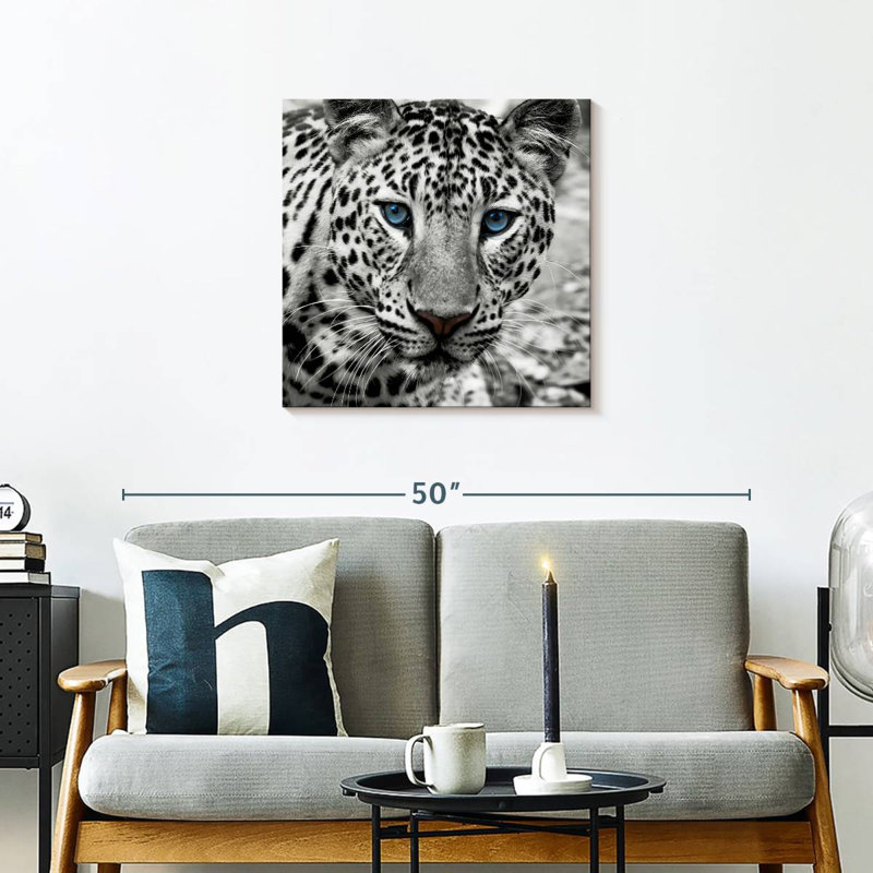 Brampt Zoo Leopard, 24" H x 24" W