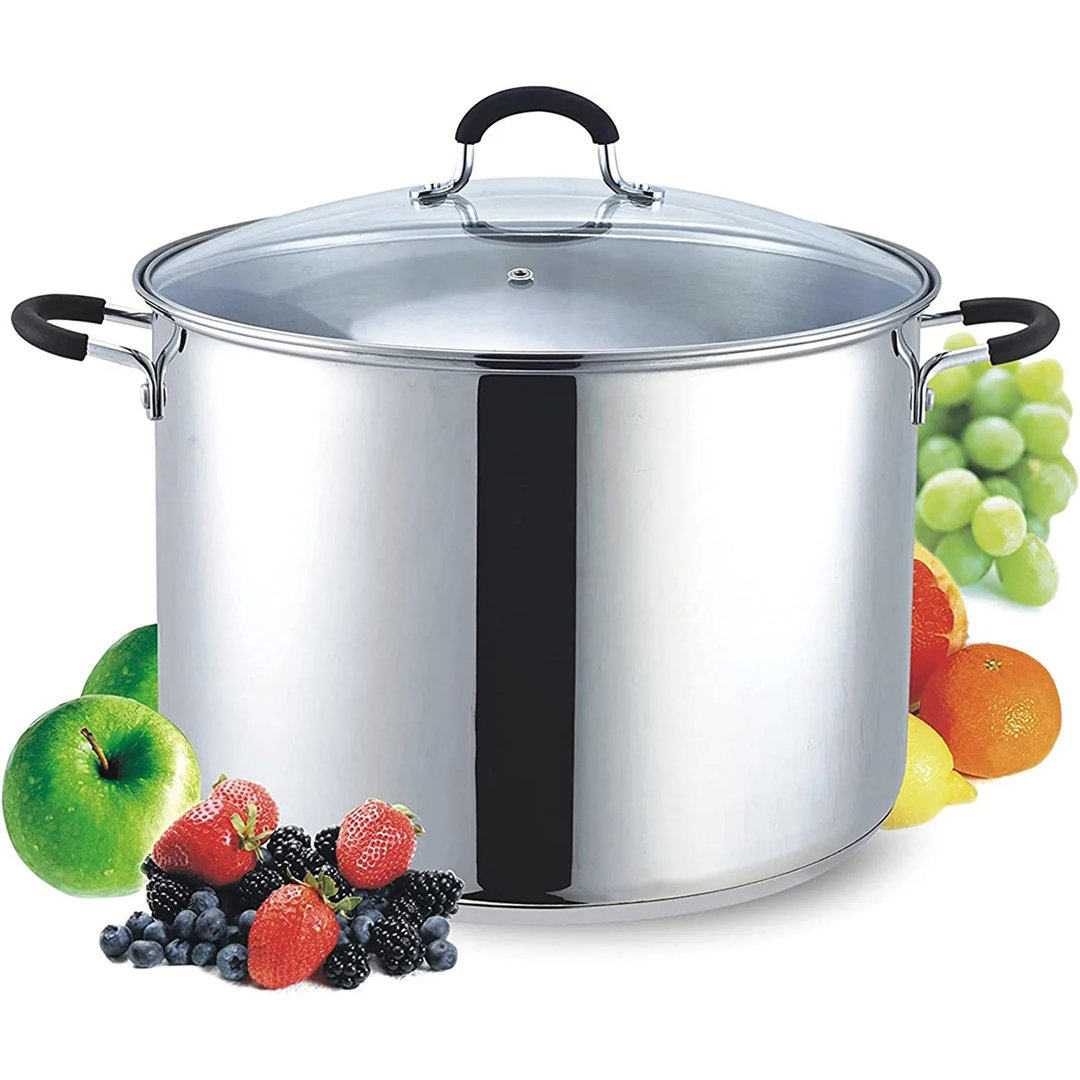Cook N Home Professional Stainless Steel Stockpot with Lid Cook N Home 