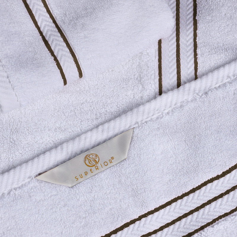 Hotel Turkish Cotton 6-Piece Towel Set, Ultra-Plush & Luxury Weight, Latte