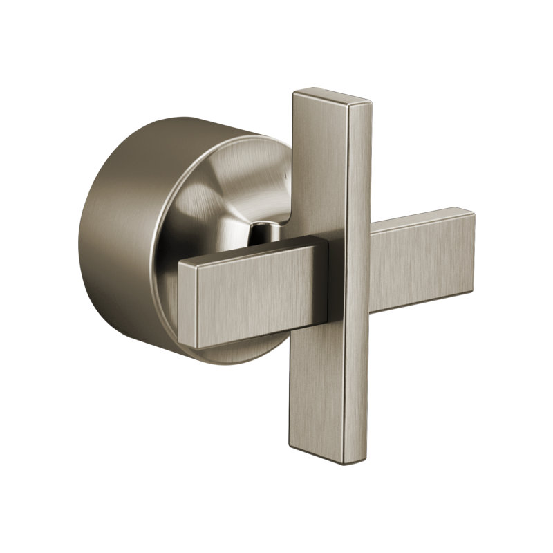 Levoir® Pressure Balance Valve Only Trim, Cross, Luxe Nickel