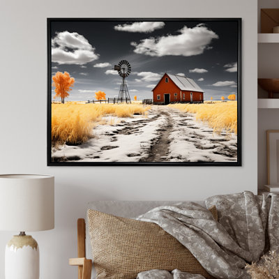 Barn Barn Reverie II - ferme, reproduction d'art sur toile