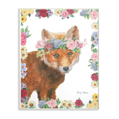 Sarvis «Flower Friends Fox», impression