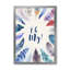 «Vibrant Blue Feathers Oh My», impression sur toile encadrée-59761751-59761752