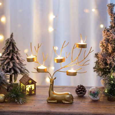 Wacousta Metal Tabletop Candlestick