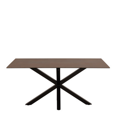 Metal Base Dining Table