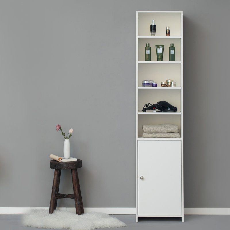 Eloanna Solid Wood Freestanding Bathroom Cabinet