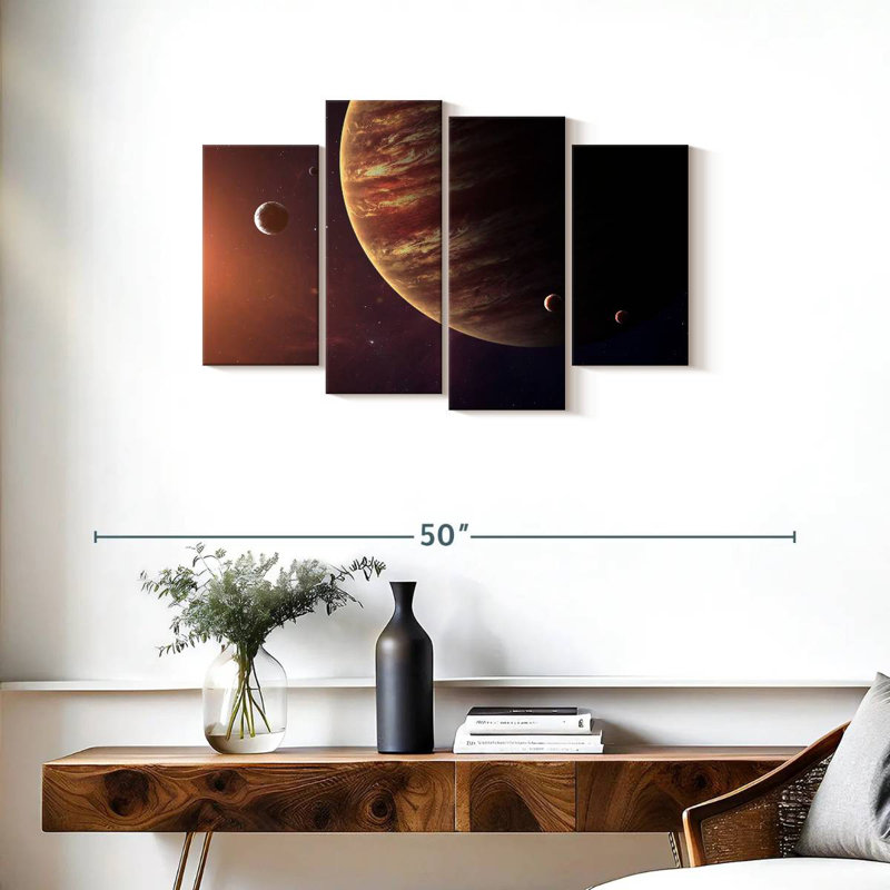 Oberle Jupiter From Space, 22"H x 36"W