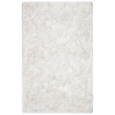 Morrell Hand Tufted Shag Solid Color Area Rug