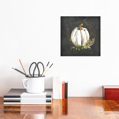 White Pumpkin- Gallery-Wrapped Canvas Giclée