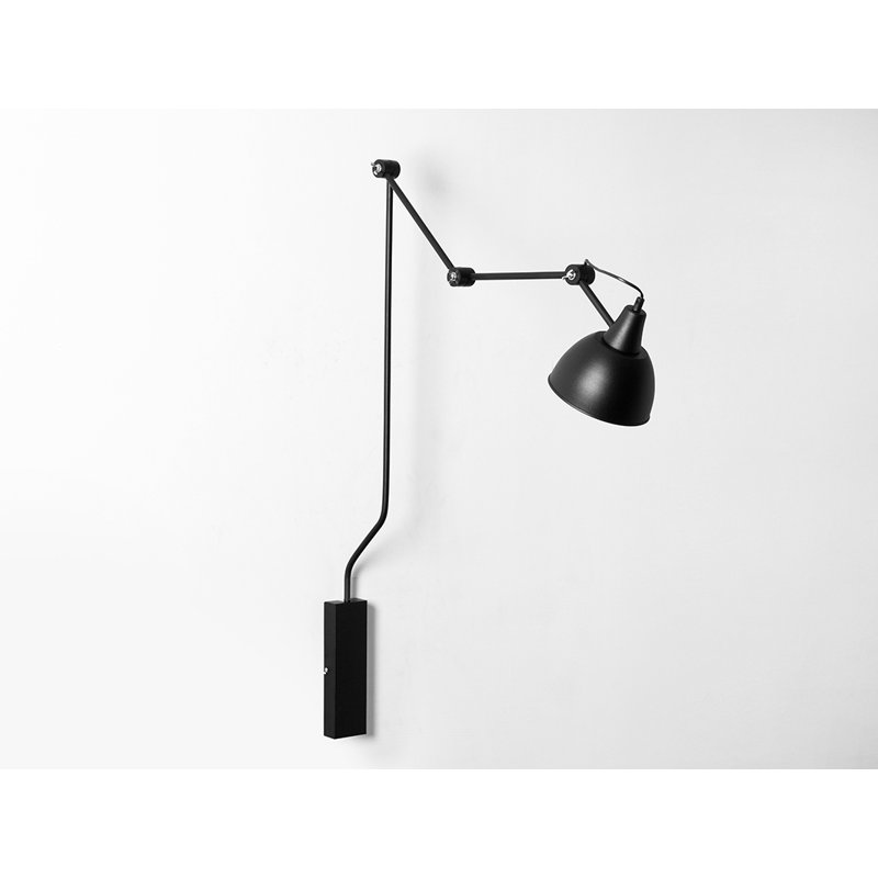 Culpeper Armed Sconce, Black