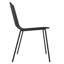 44cm H Slat Back Side Chair in Black-608958678