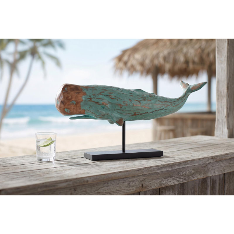 Sculpture d'art populaire baleine