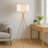 Kennerson 60.2'' Tripod Floor Lamp with Outlet-904266295