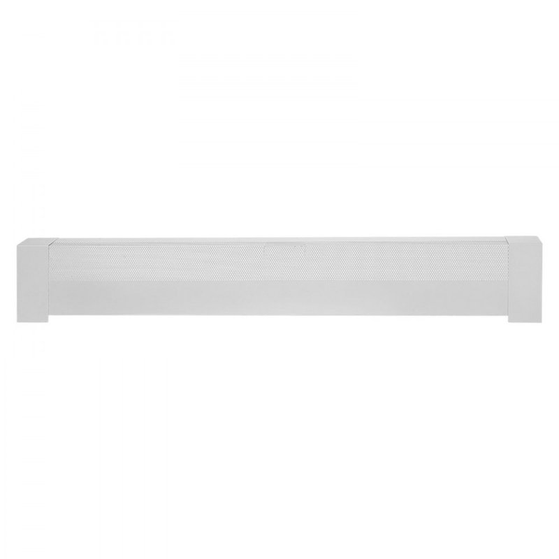Baseboard Heater Covers, Basic Series 4 ft Standard Electric Heating Unit Front Cover for Home Improvement, Heavy-duty Steel, Easy Installation for Bedroom Replacing Old Cover, White