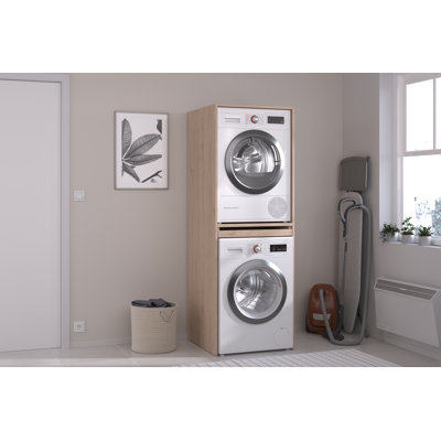 Cabinet for Washing machine/Dryer - Oak