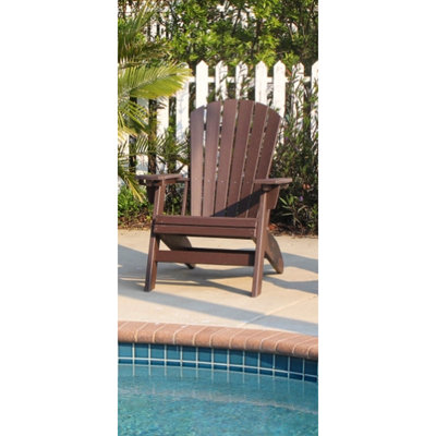 Chaise brune - pour la détente en plein air