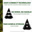 Centerville Pine Lighted Artificial Pine Christmas Tree-1973735853