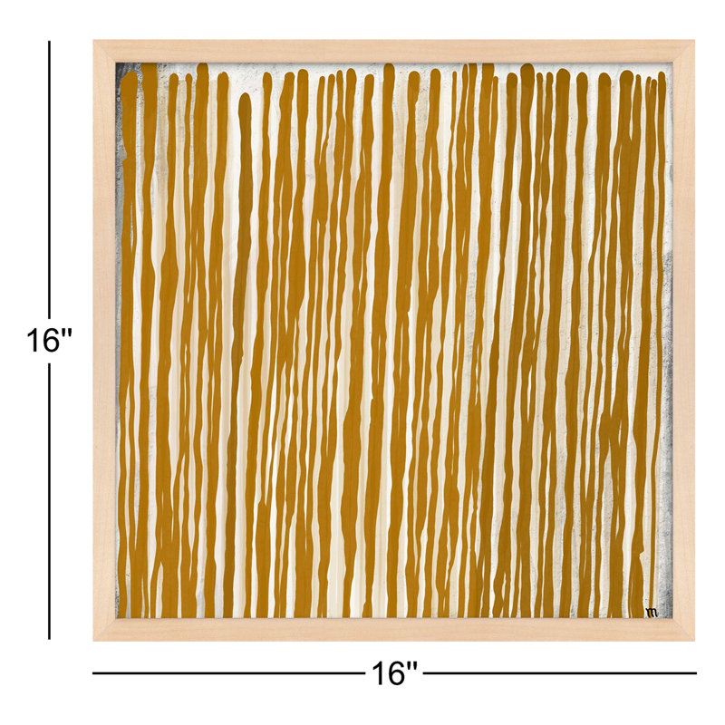 «Zera Upward» par Marco Marella - impression d'un seul cadre, Papier encadré érable, H 16 po x l 16 po