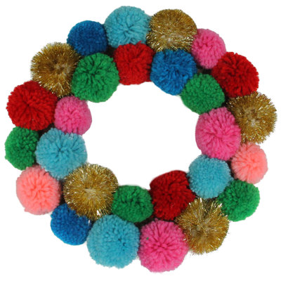 Faux Cotton 11.5'' Wreath