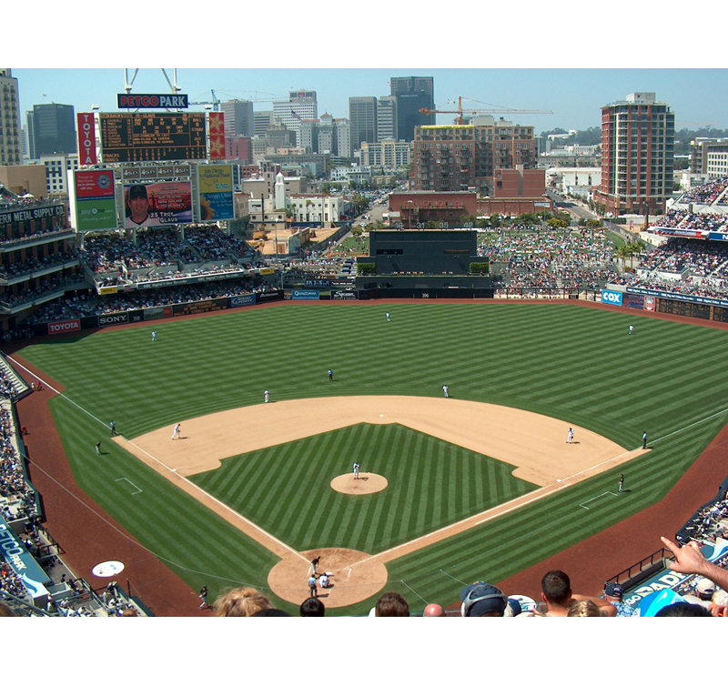 Petco Park, 18" H x 24" W