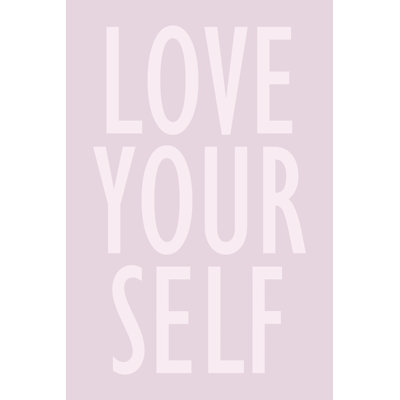 Simple Sentiment I by Victoria Borges - Typography