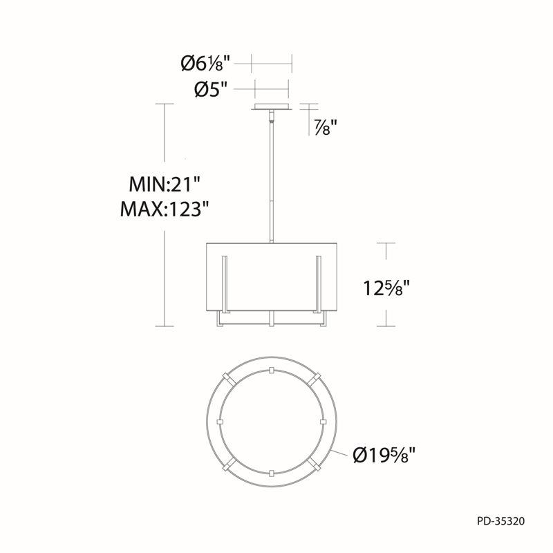 Strum 1 - Light LED Pendant