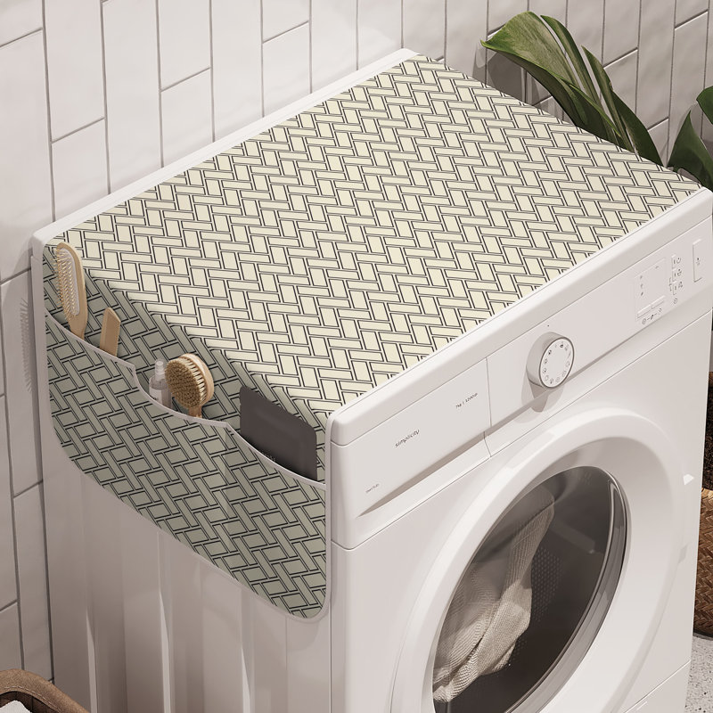 Machine à laver à chevrons East Urban Home en paquet de 2 47 po x 18,5