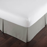 Vilano Springs 15" drop Pleated Microfiber Bed Skirt
