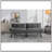 Cream Convertible Folding Modern Sofa Bed With Adjustable Armrest And Backrest For Small Spaces-1074237396