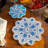 Vintage Style Ceramic Tile Trivet 7''