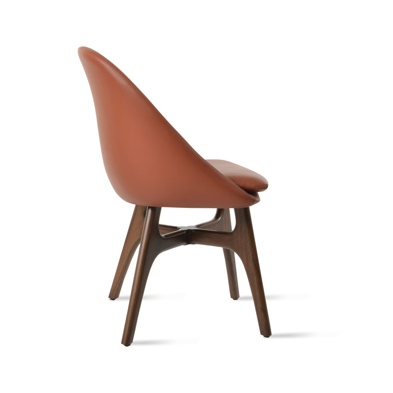 Chaise en bois Avanos, Cannelle