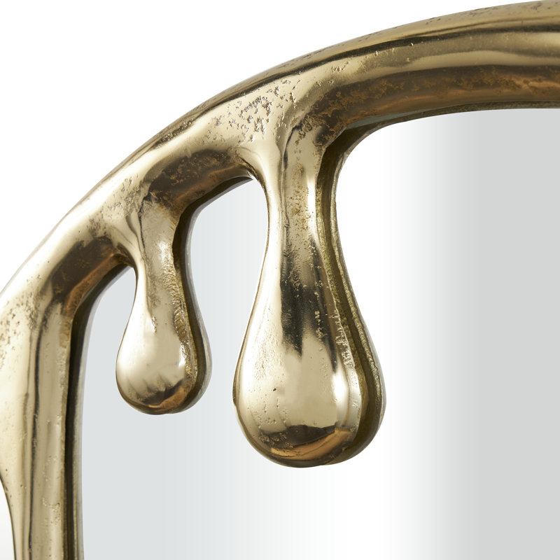 Miroir d'appoint Moderna, Or