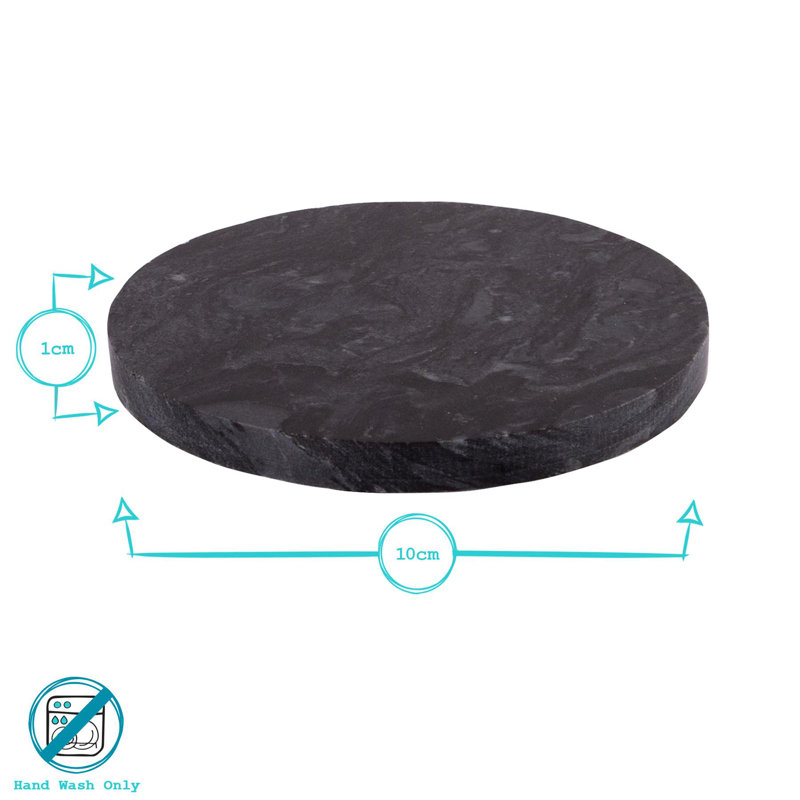 Argon Tableware Marble Placemat And Coaster Set