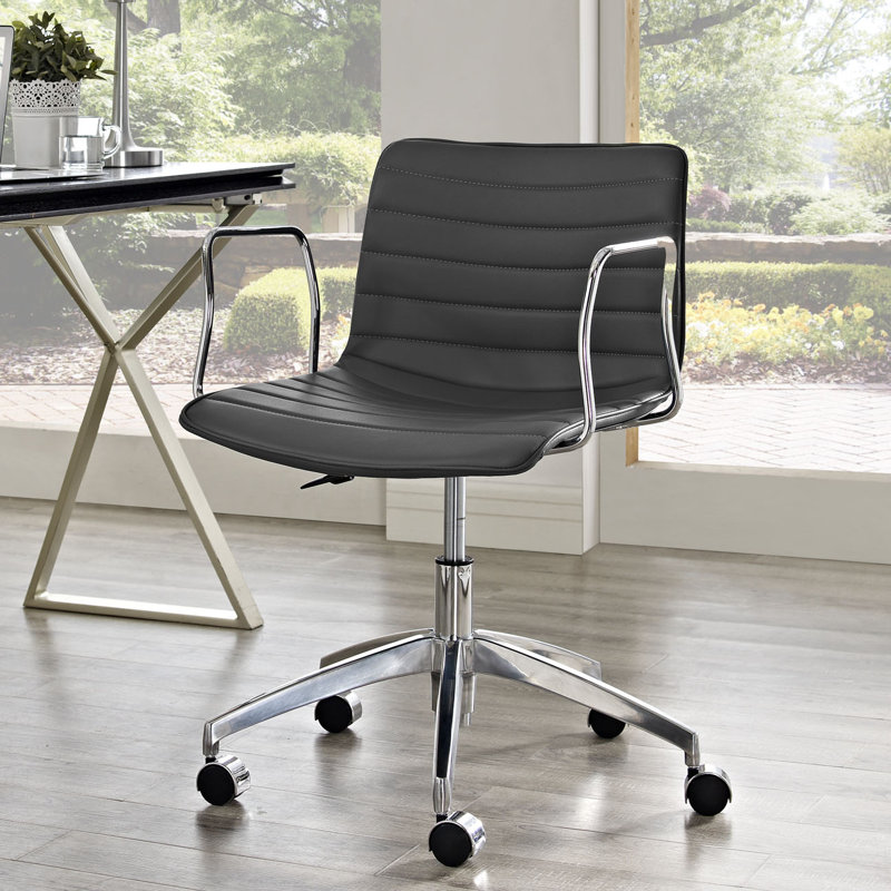 Chaise de bureau Modway, gris