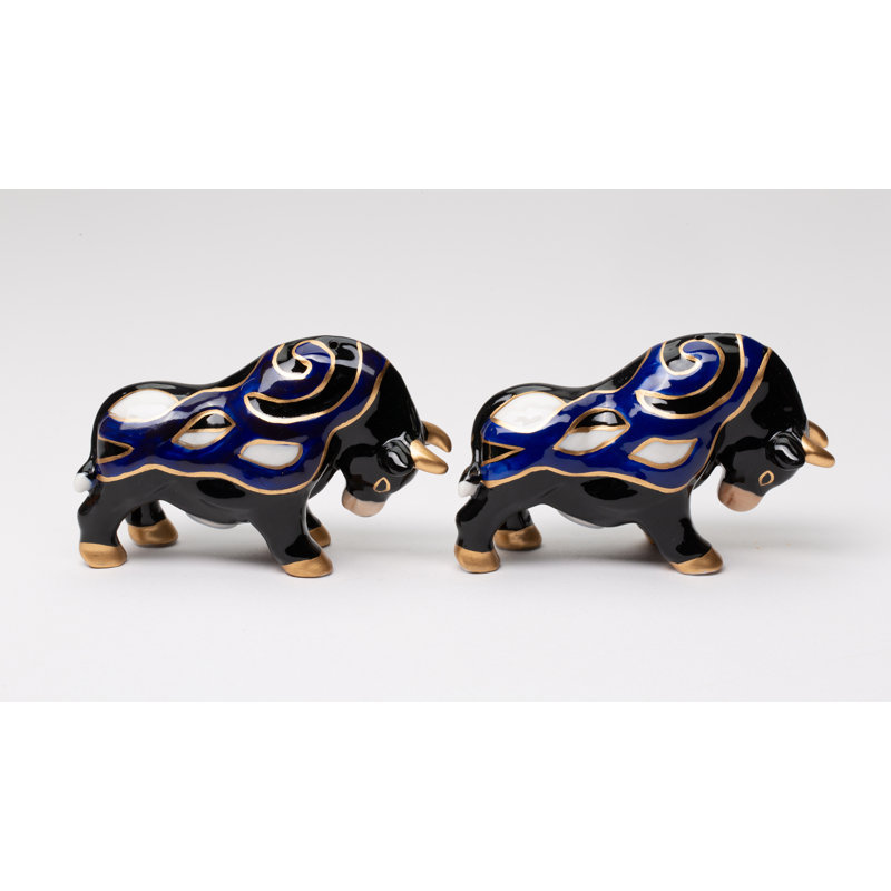 Ensemble de salière et poivrière Bull Gifts