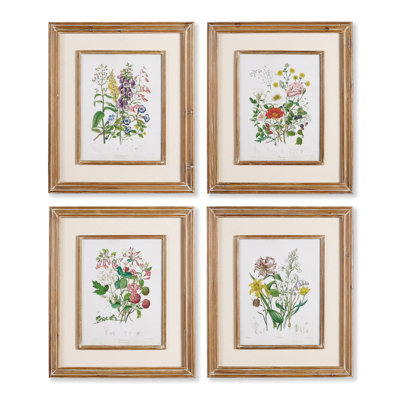 Garden Botanical Framed Graphic Art