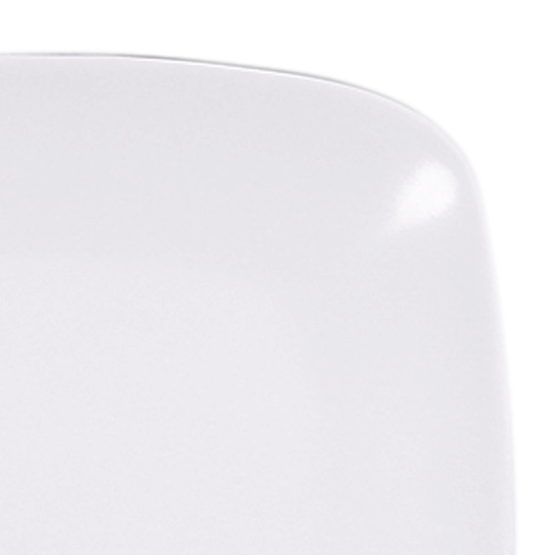 Radius Edge 7" Melamine Appetizer Plate, White