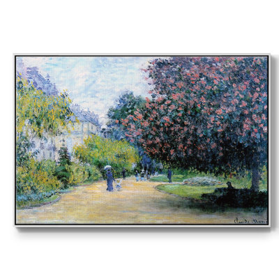 Parc Monceau, 1876, reproduction d'art sur toile