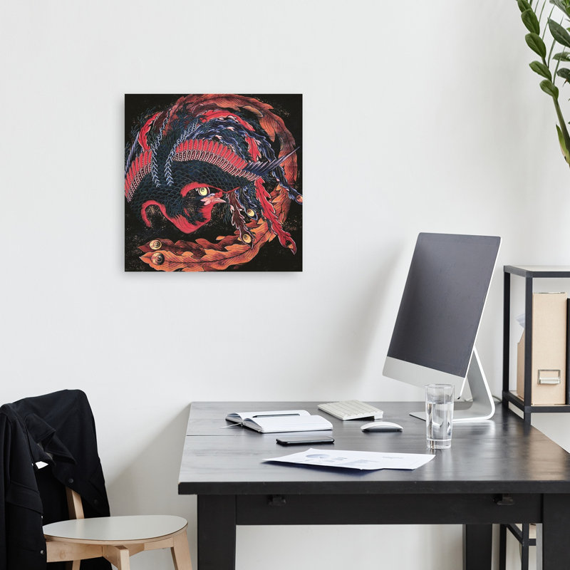 Reproduction d'art mural Phoenix, H 18 po x l 18 po