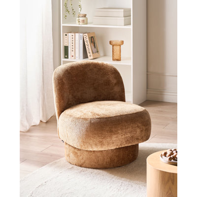 Upholstered Swivel Armless