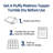 Cooling Mattress Topper for Back Pain – Extra Thick Pillow Top Mattress Pad with Deep Pocket 8-21 Inch, Soft Mattress Protector with 3D Snow Down Alternative Fill-673986975-672350966