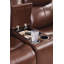 Causeuse inclinable électrique avec console Aimee