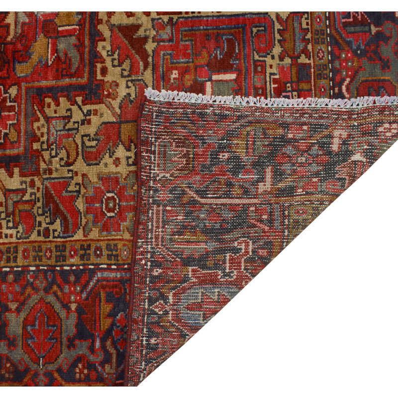 Khylar Heriz Birk Red Rug