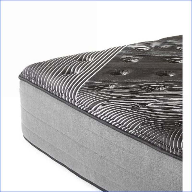 Mattresses 14\" Pure Ice Plush Quilted Queen Mattress - Cooling, Copper/Gel Infusion | Foam+Spring | Black, Queen
