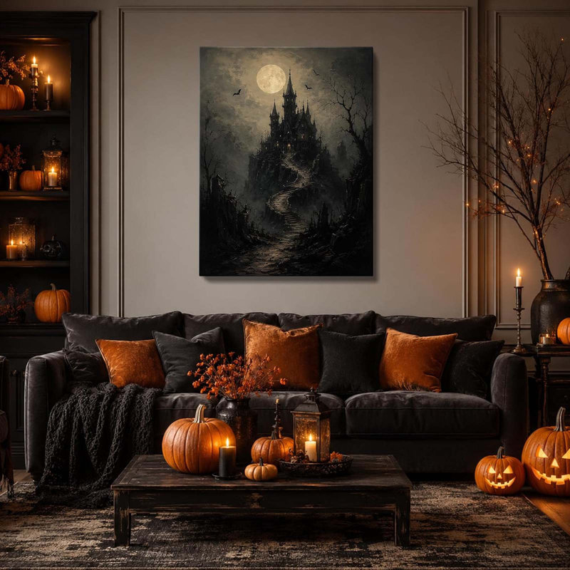 1 Piece Wrapped Canvas Wall Art