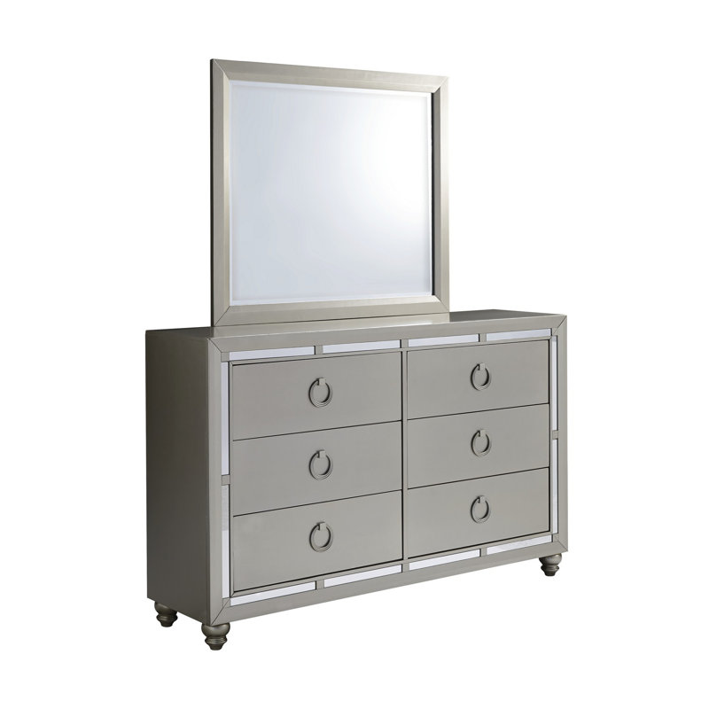 Miroir biseauté pour commode Clamart
