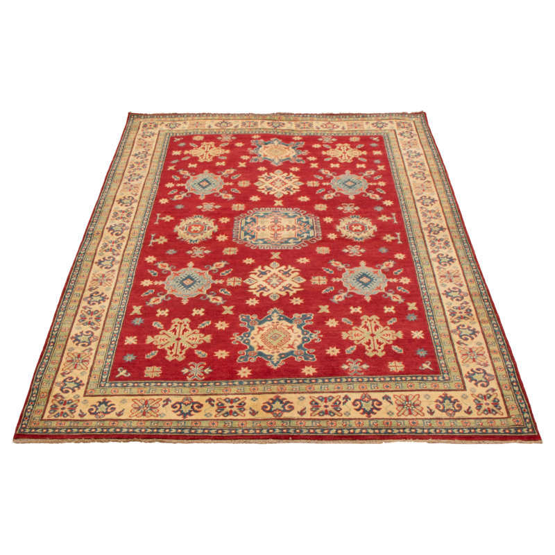 Tapis rouge foncé Finest Ghazni 6 pi 10 po x 9 pi 4 po