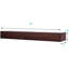 Tablette de manteau de cheminée en bois Brylee-110777008-110777013-70394553