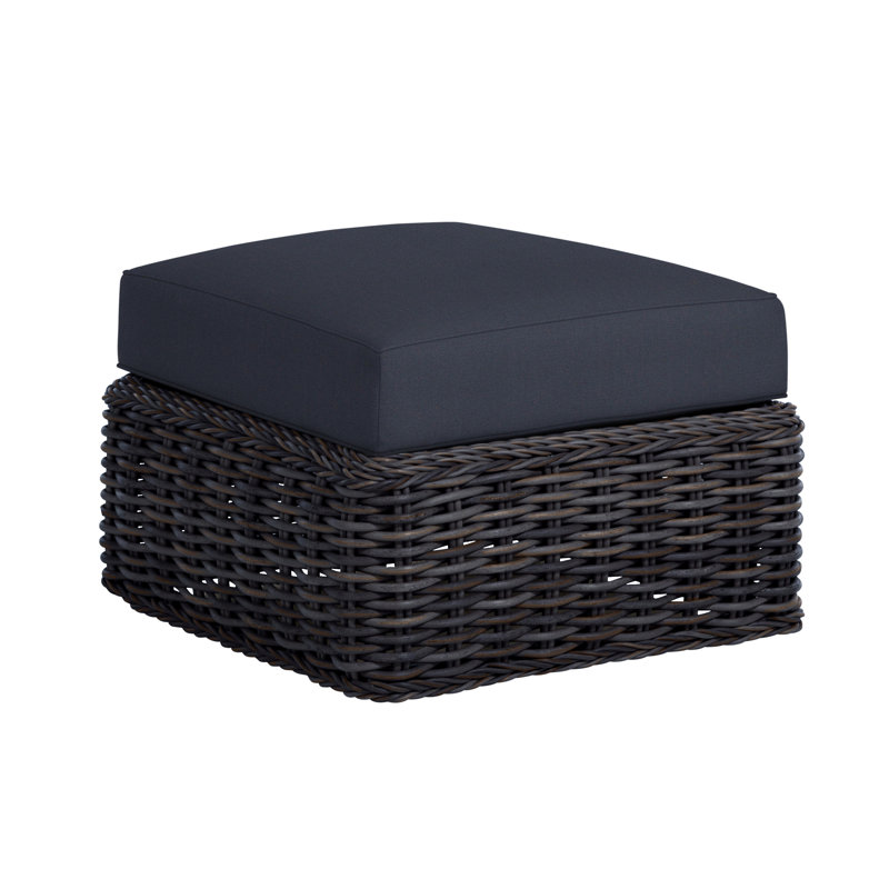 Repose-pieds Soho, Welt, Lin marine, Noir
