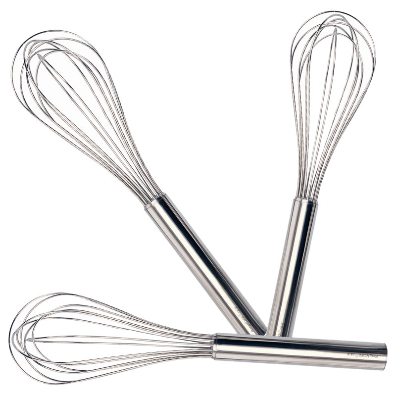 BergHOFF 3-Piece Stainless Steel Balloon Whisk Set